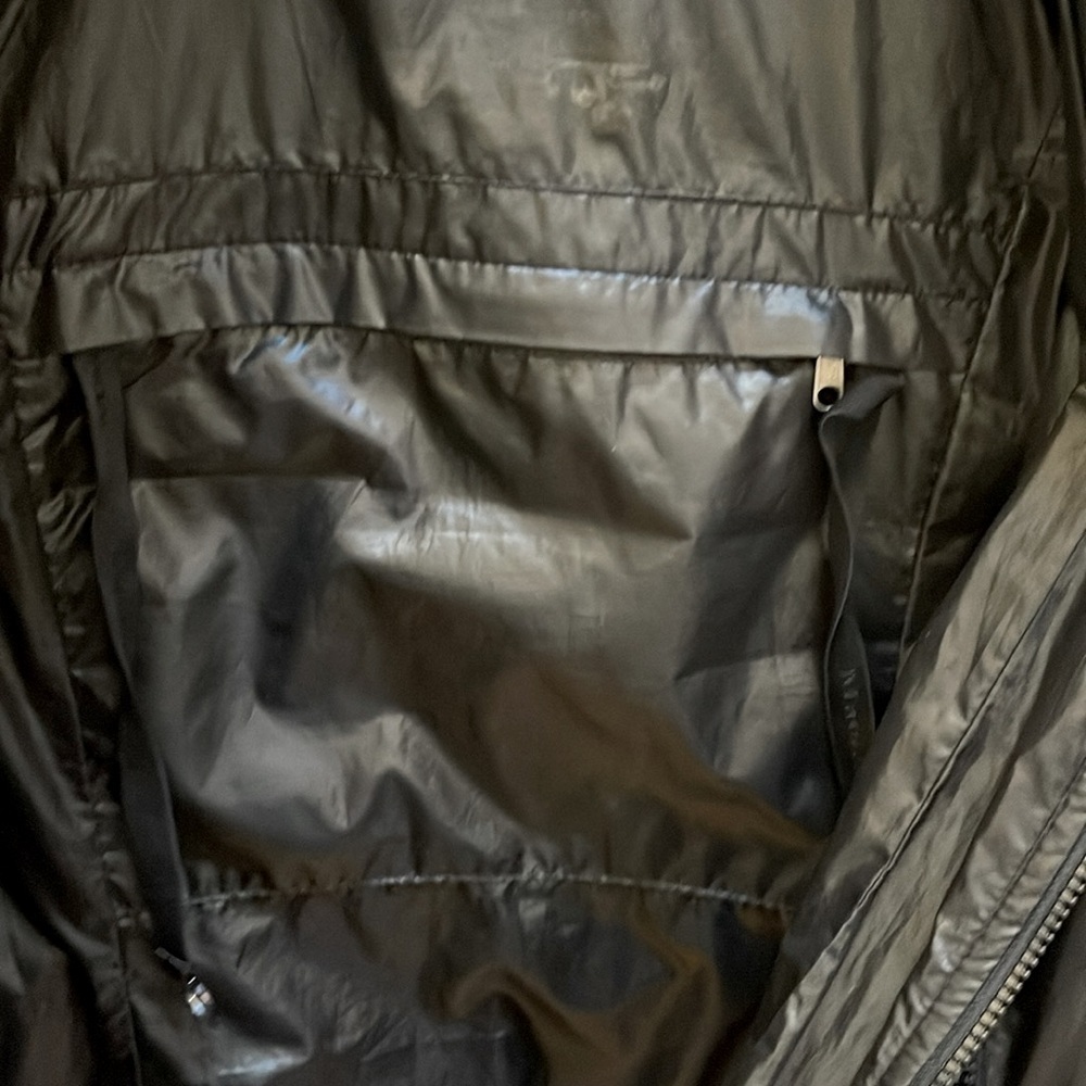 Black Mackage packable windbreaker jacket coat XS - Picture 5 of 6